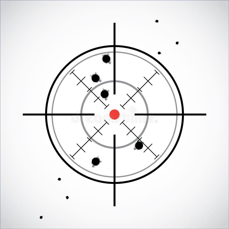 red dot crosshair overlay red dot crosshair overlay