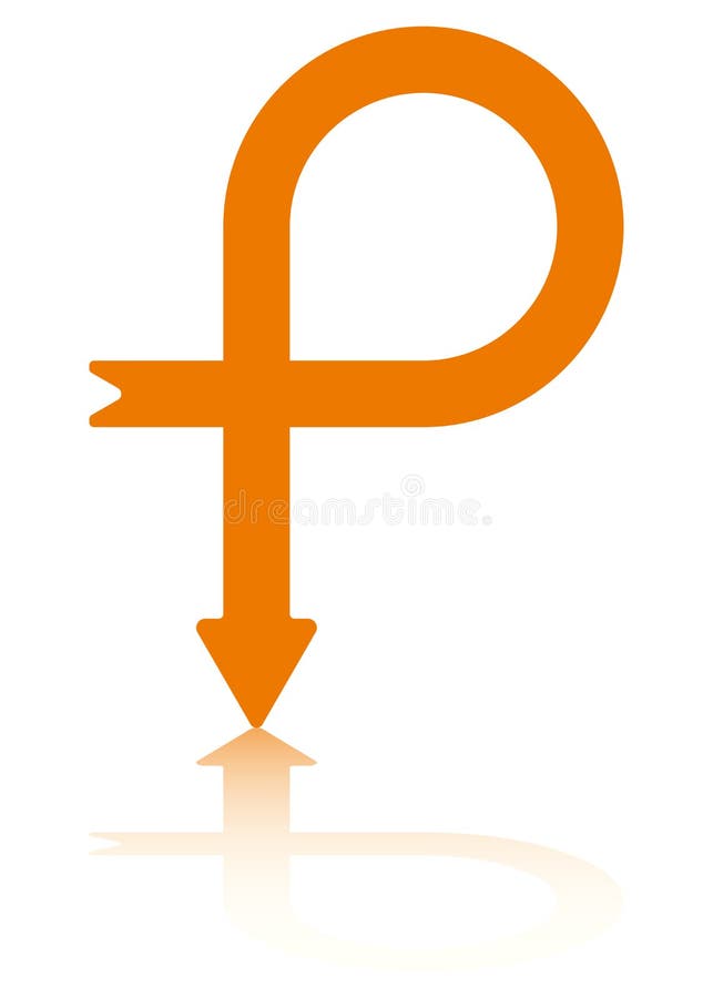 Crossing Directions Arrow stock vector. Illustration of communicate