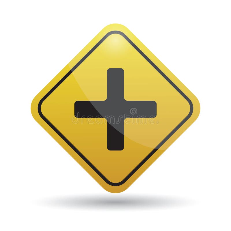 Crossroads Sign stock vector. Illustration of signpost 12833489