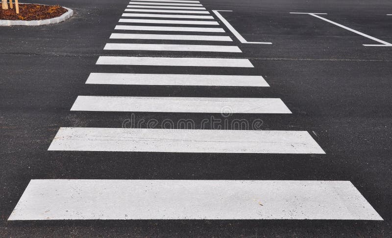 Crosswalk stock photo