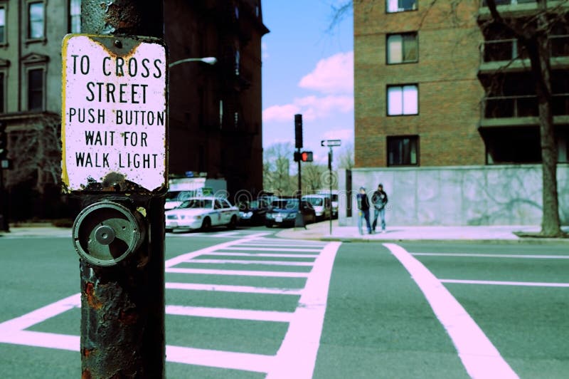 Crosswalk grunge