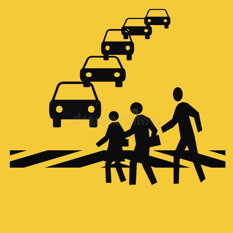 Premium Vector  Crosswalk accident flat vector illustration