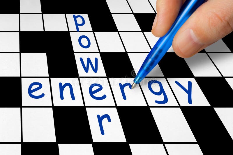 Crossword - power and energy