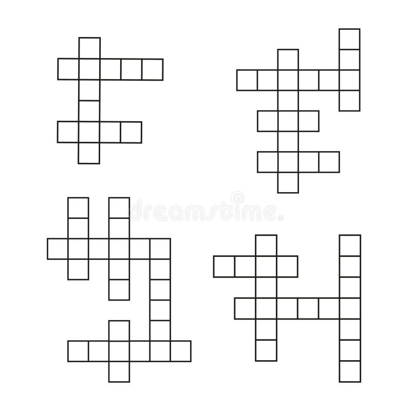 Crossword Template Stock Illustrations 1,652 Crossword Template Stock Illustrations, Vectors