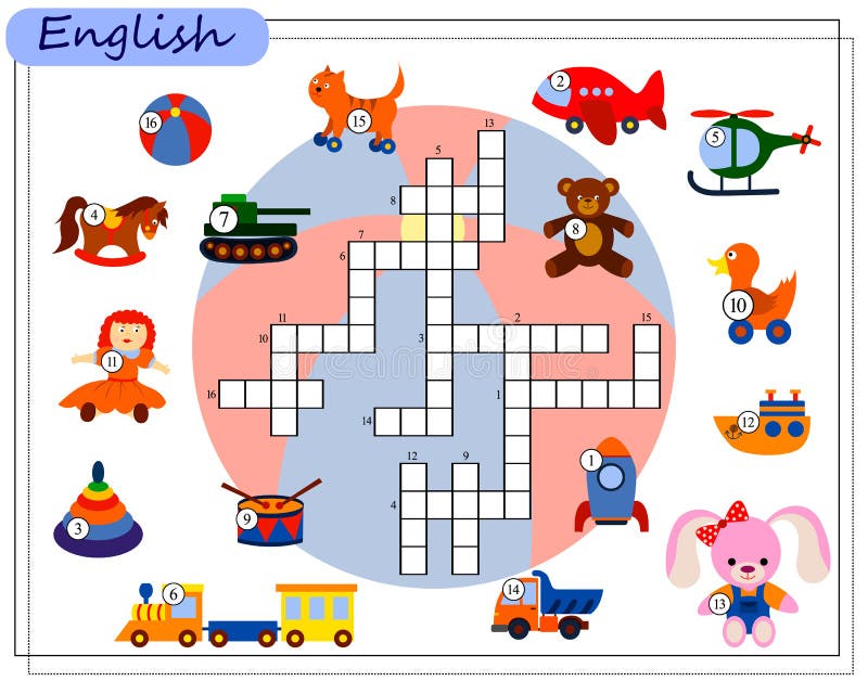 Crossword Train Stock Illustrations 188 Crossword Train Stock