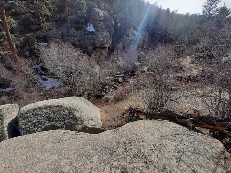 Crow Creek Trail , Cheyenne, Wy Stock Photo Image of landscape, river