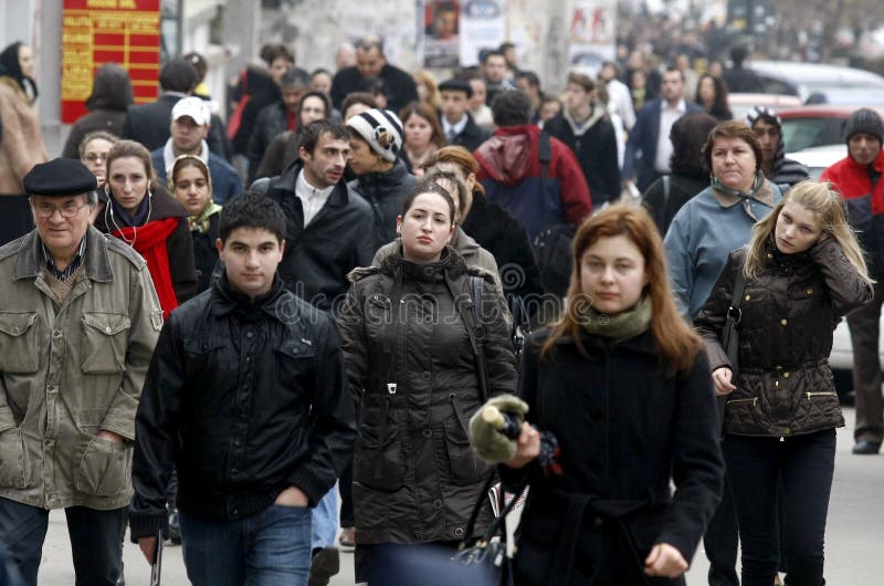 Crowded street