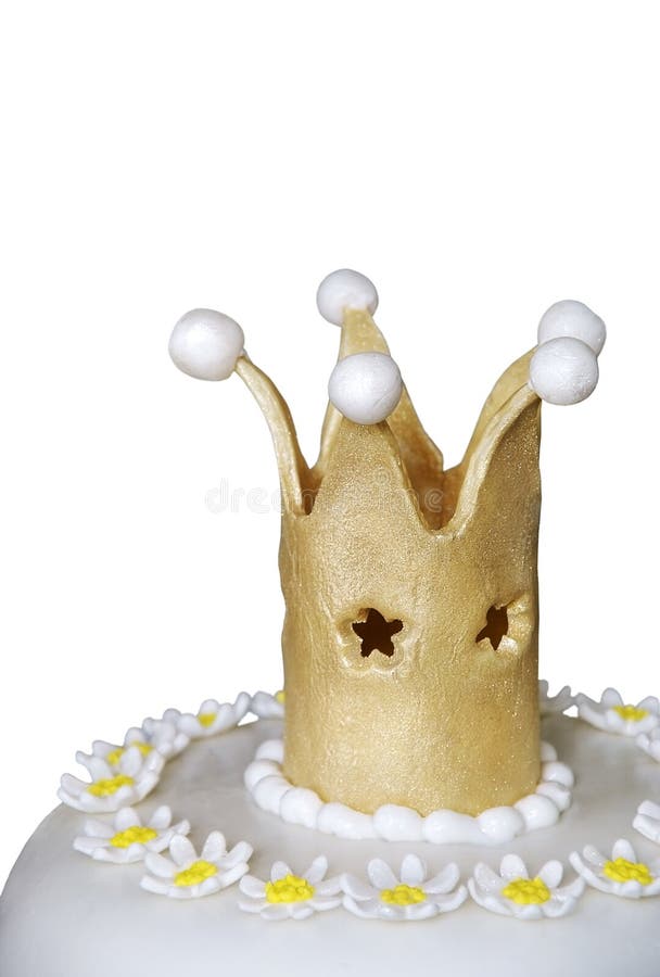 Vintage Gold Crown Cake Topper, Happy Birthday Cake Topper Party Decor, Cake Decoration Baby Crown for Boys and Girls, Cake Decorations for Weddings