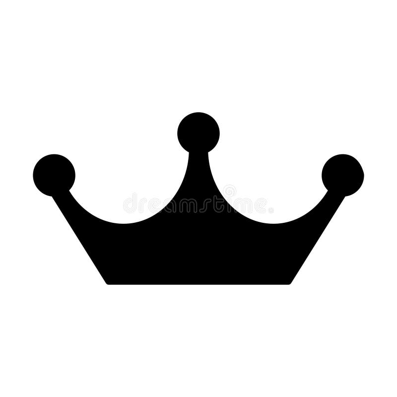 Crown Icon. Black King Crown Symbol Stock Vector Illustration of prince, authority 270777250