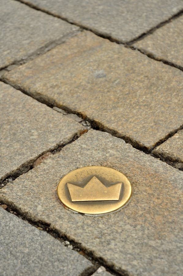 Crown symbol in Bratislava