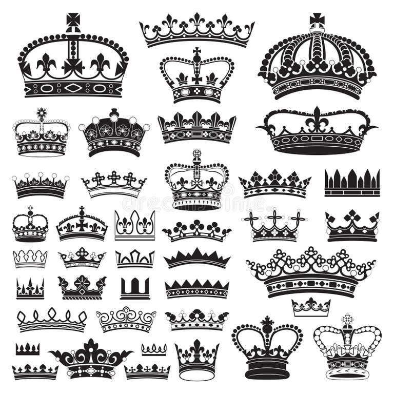 Crowns Stock Illustrations – 14,470 Crowns Stock Illustrations, Vectors ...