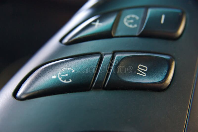 Cruise controls stock photos