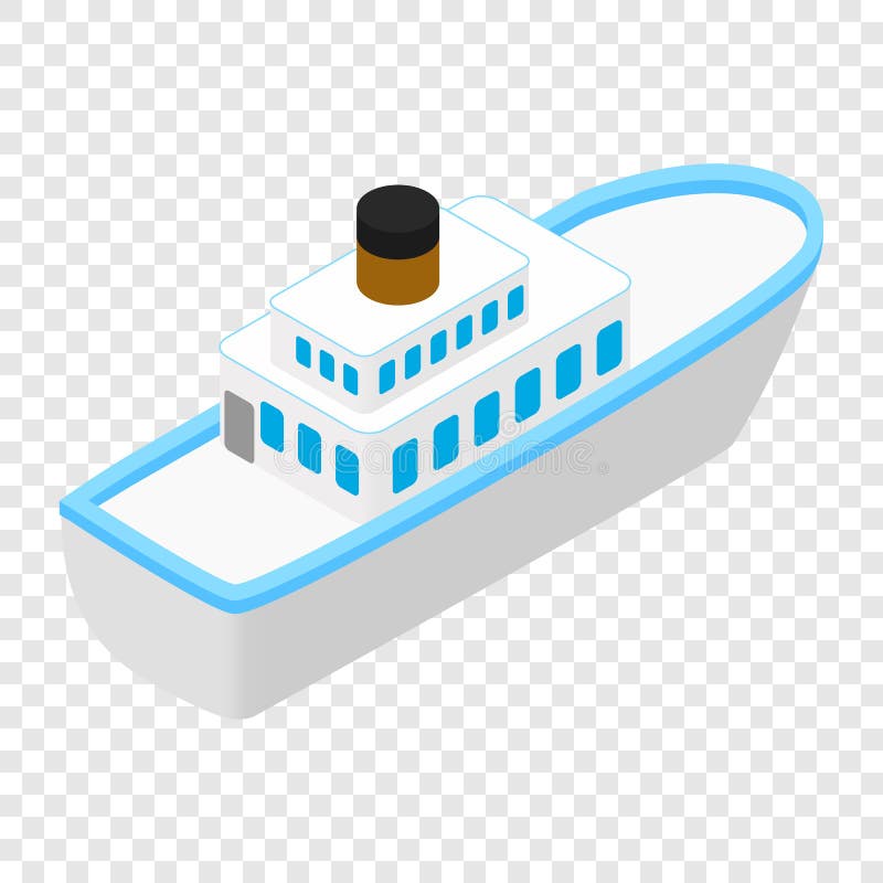 Download Cruise Sea Ship Isometric 3d Icon Stock Vector ...