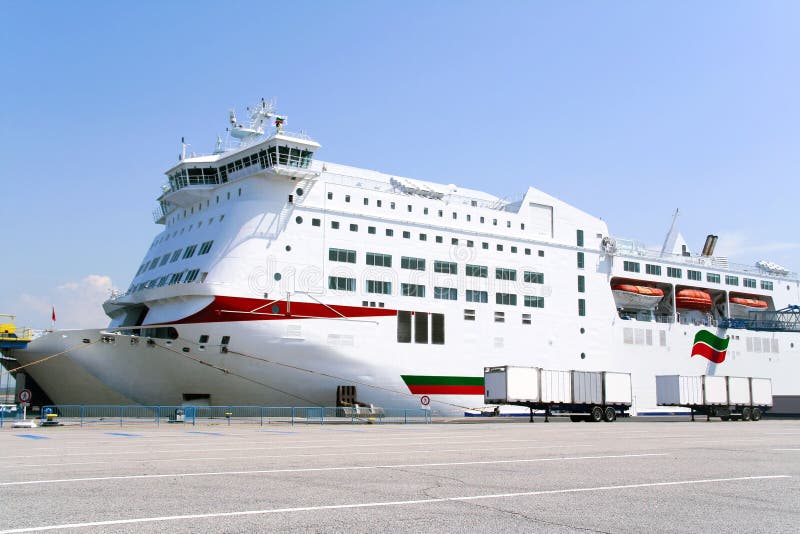 Cruise ship royalty free stock photography