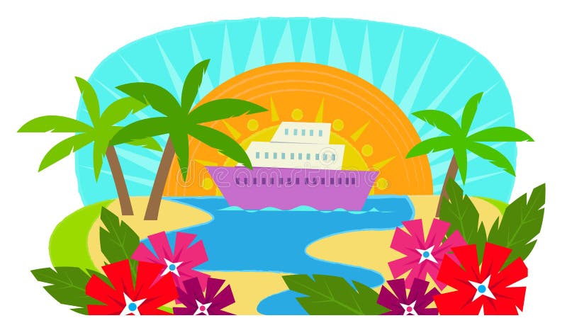 carnival cruise ship clip art