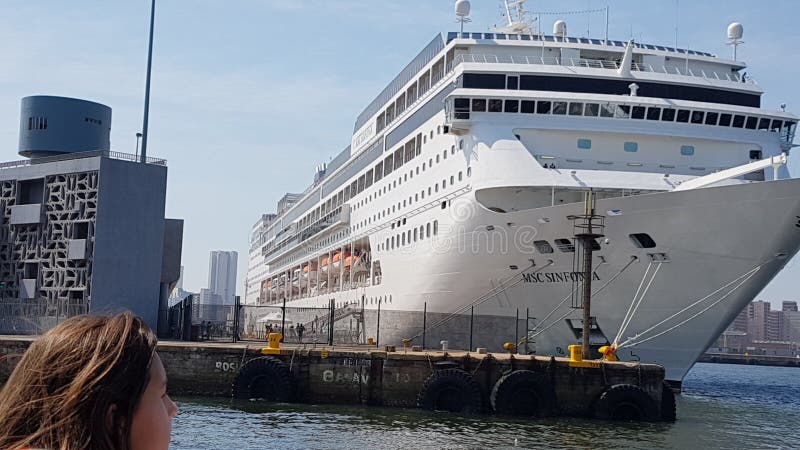 cruise ship in durban harbour