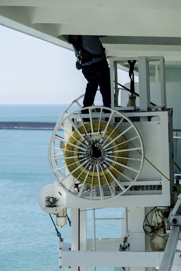 Cruise ship maintenance stock image. Image of vacation 47077357