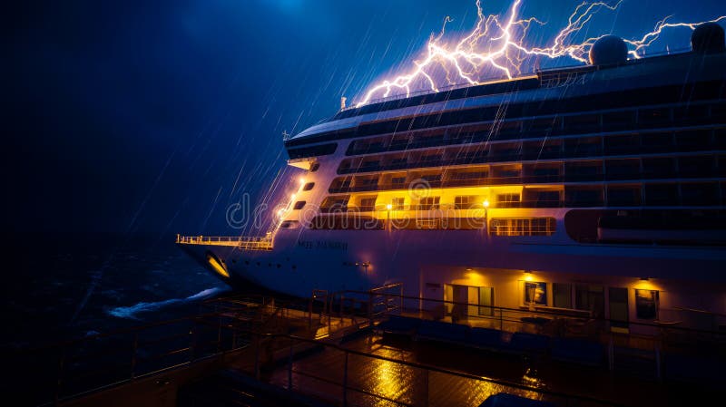 lightning and cruise ships