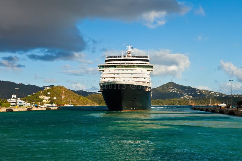 Cruise Ship in St. Thomas