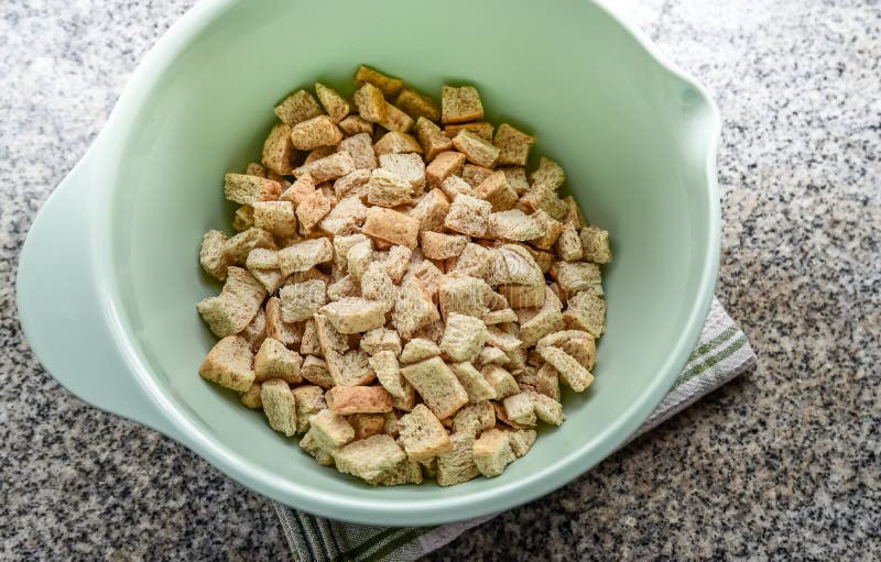 Crumb for cooking in bowl stock photo. Image of vintage - 92365368