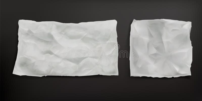 Download Crumpled Baking Paper Sheets, Parchment Leaf Stock Image ...