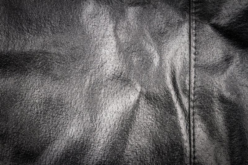 Black Leather Texture Background Stock Image - Image of leatherette ...