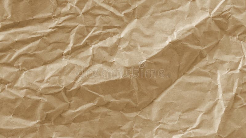 Crumpled Brown Paper Background and Old Paper Texture Stock Photo - Image  of texture, pattern: 201831170