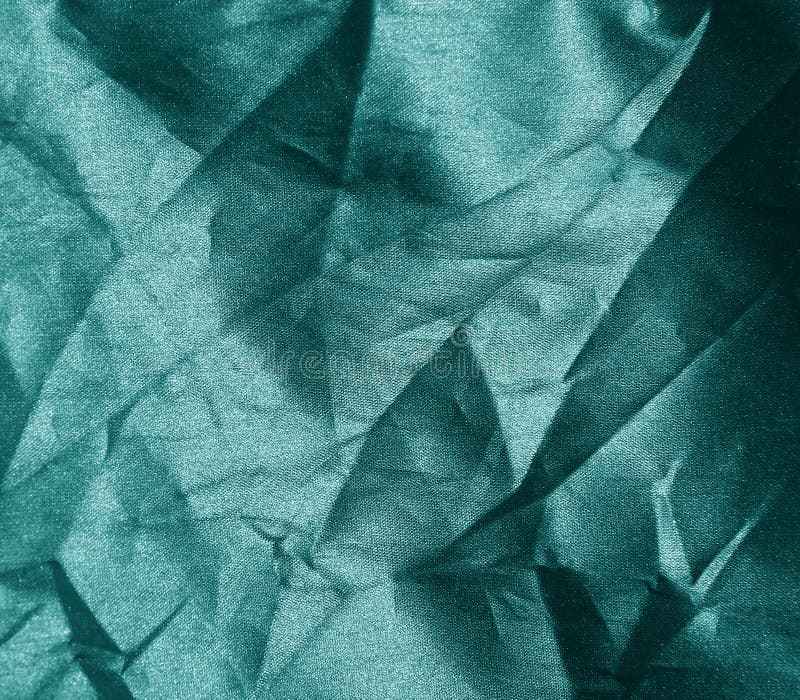 Crumpled green fabric texture royalty free stock photography Crumpled green fabric texture royalty free stock photography