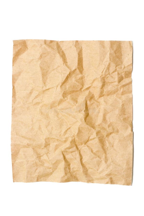 Crumpled paper