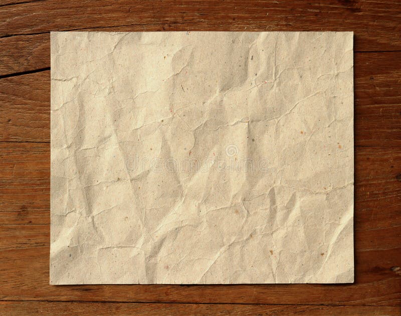 Crumpled paper