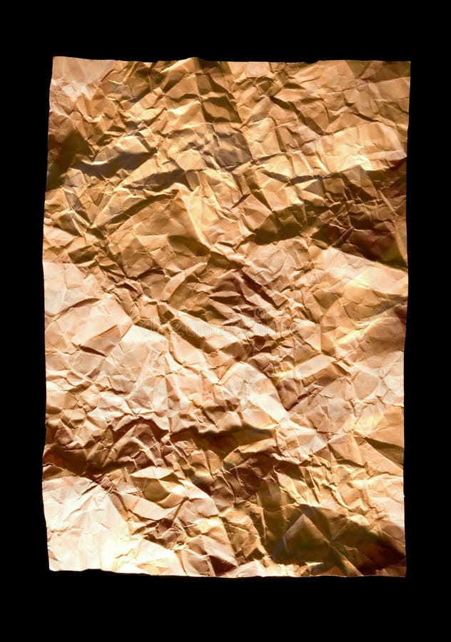 Crumpled paper