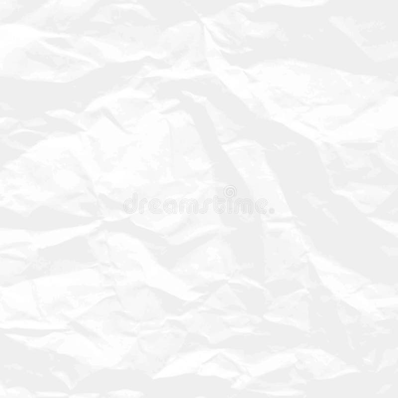 Crumpled paper background, vector illustration