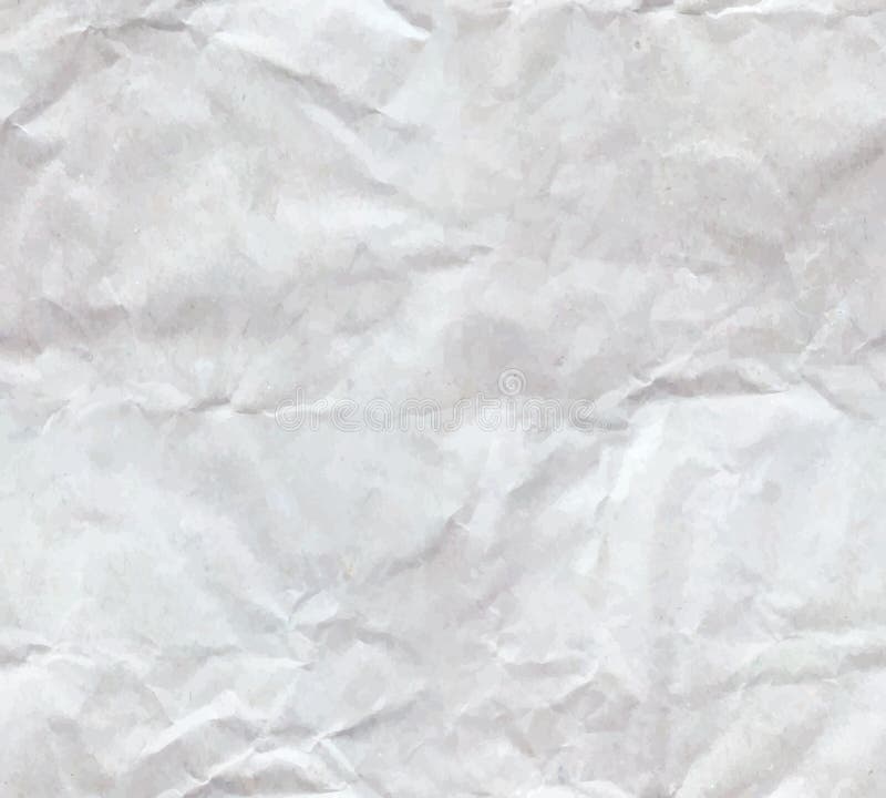 Texture of crumpled paper sheet seamless