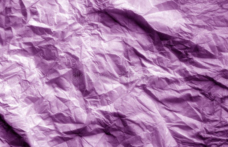 Crumpled Blank Purple Paper · Free Stock Photo