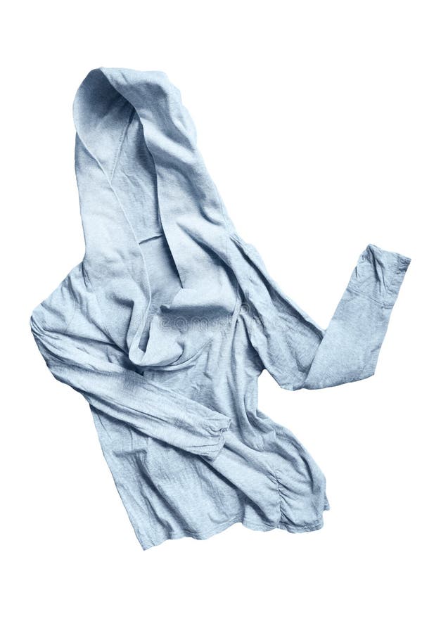 Crumpled shirt isolated stock photo. Image of clothing - 149356948