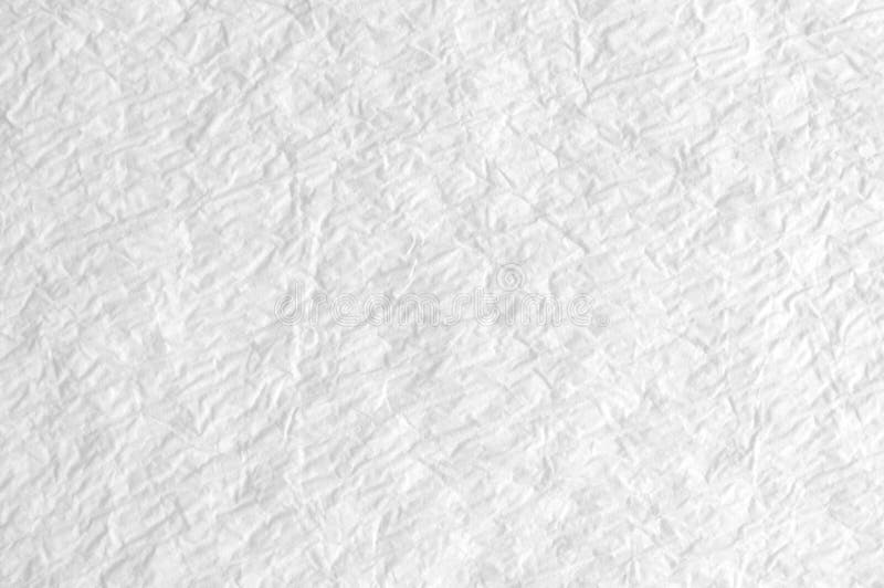 White Paper Wrinkled Texture Abstract Background Stock Photo by