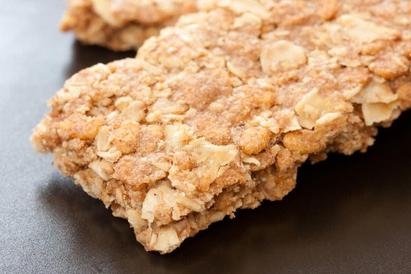 Crunchy Granular Bar Whole Grain Stock Image Image of flake, honey