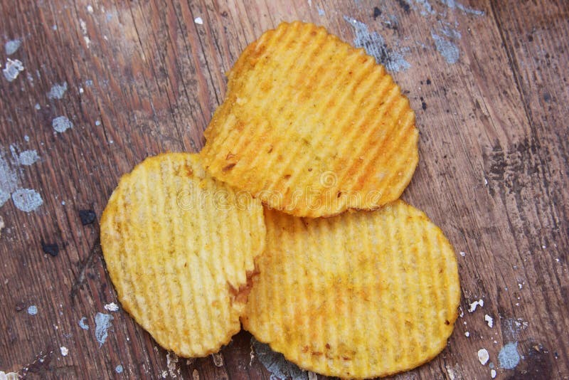 Crunchy potato chips stock photo. Image of food, kitchen 70732748