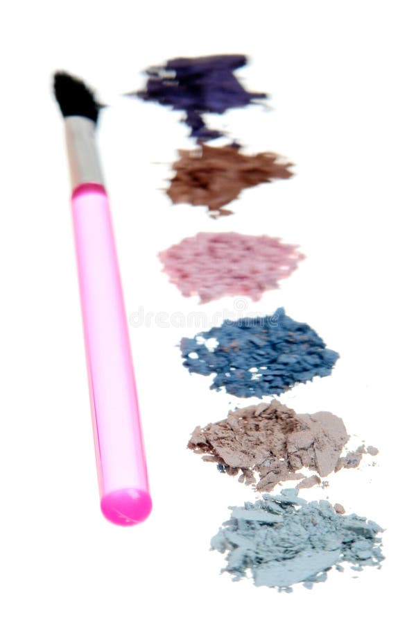 Crushed Eyeshadow royalty free stock photos