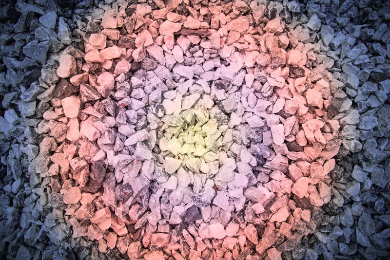 Crushed Granite Gravel Textured Stock Image Image of details, ground