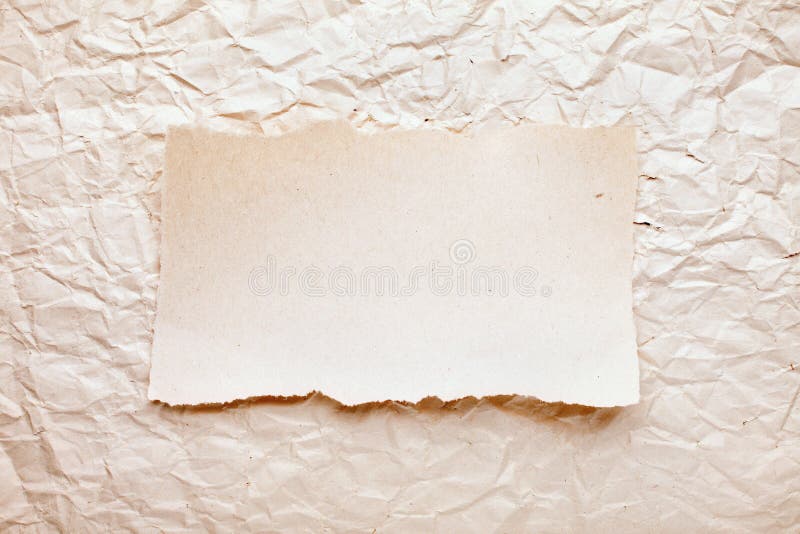 Crushed paper background