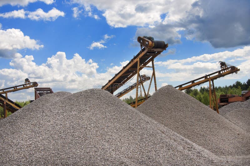 Crushing and screening plant