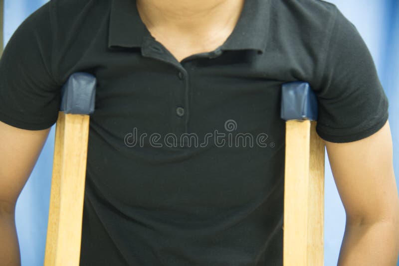 Crutches in hospital stock image. Image of gout, hands 83380055