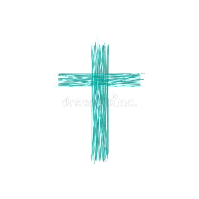 Cruz dibujada mano Cruz del Grunge Cruz hecha con el l?piz L?nea cruz Ilustraci?n del vector aislada en el fondo blanco ilustración del vector Cruz dibujada mano Cruz del Grunge Cruz hecha con el l?piz L?nea cruz Ilustraci?n del vector aislada en el fondo blanco ilustración del vector