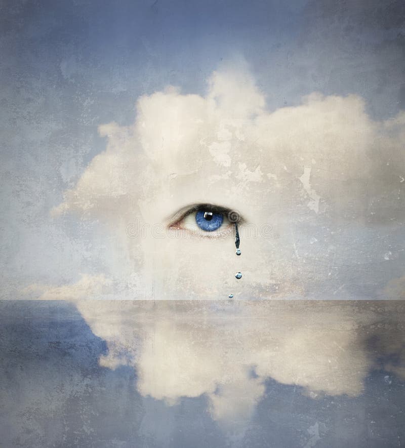 Crying vector illustration Crying vector illustration