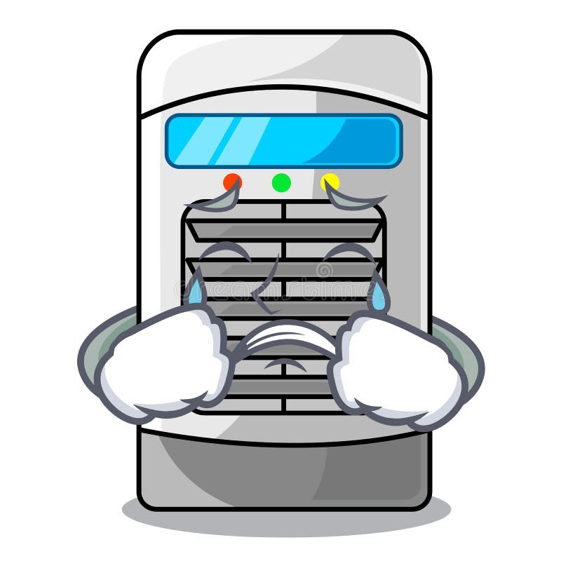 Crying Air Cooler Isolated with the Cartoon Stock Vector - Illustration of mascot, happy: 145815264 Crying Air Cooler Isolated with the Cartoon Stock Vector - Illustration of mascot, happy: 145815264