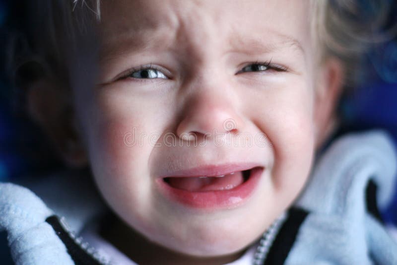 Crying Baby stock image. Image of pout, crying, tears, lips 802763