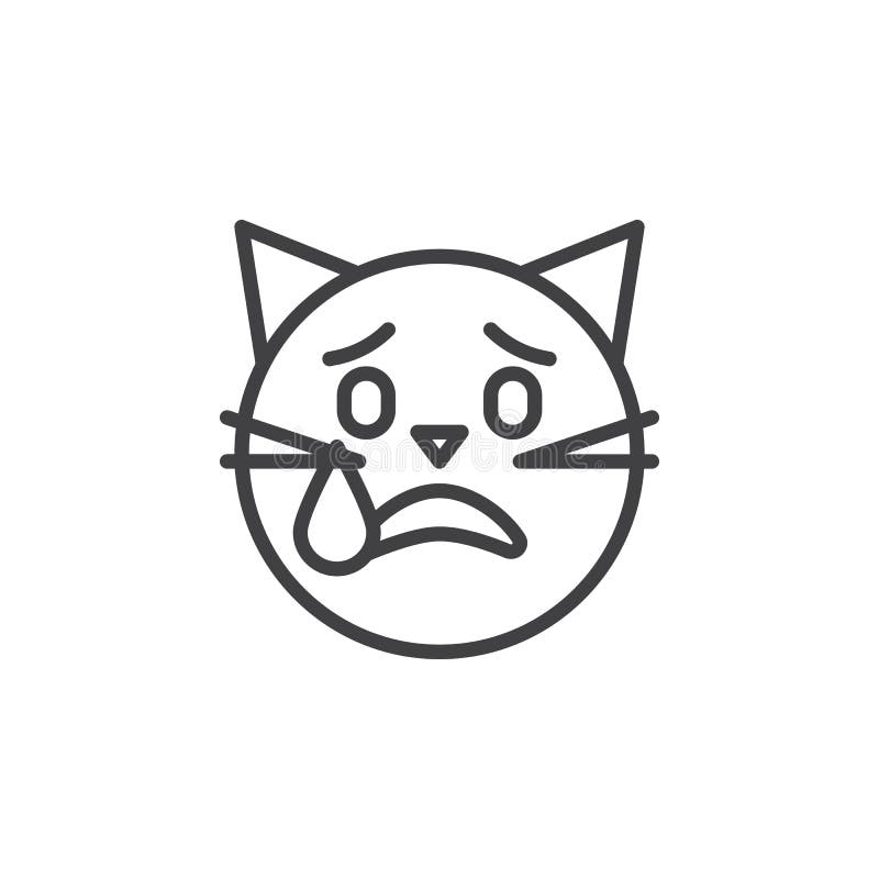 Cat, emoji, frown, grumpy, kitten, meme, sad icon - Download on Iconfinder