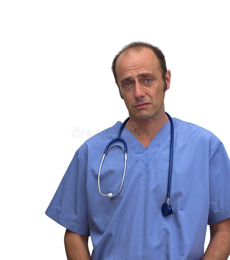 Crying doctor