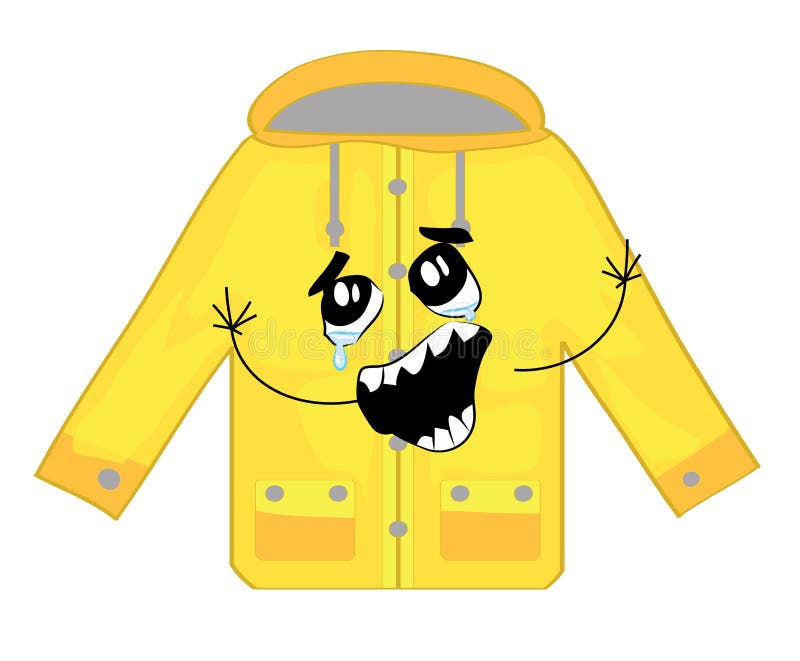 Yellow Rain Coat Stock Illustrations 1,009 Yellow Rain Coat Stock